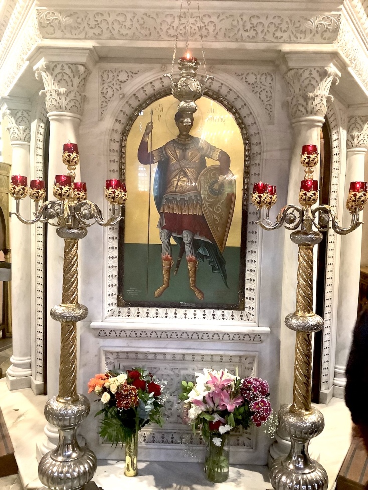 Η εικόνα του Αγίου Δημητρίου