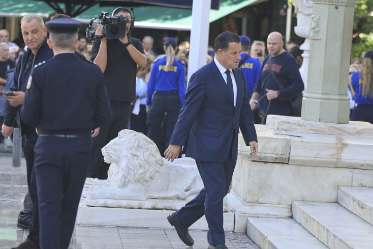 Ο υπουργός Υγείας, Άδωνις Γεωργιάδης