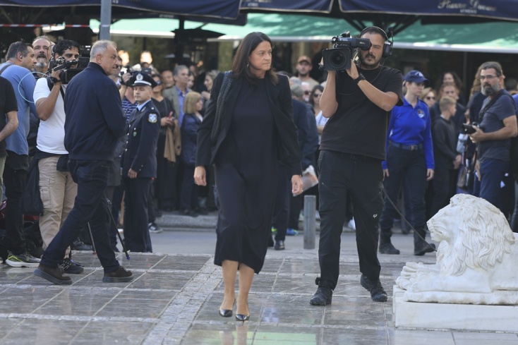 Η υπουργός Εργασίας, Νίκη Κεραμέως