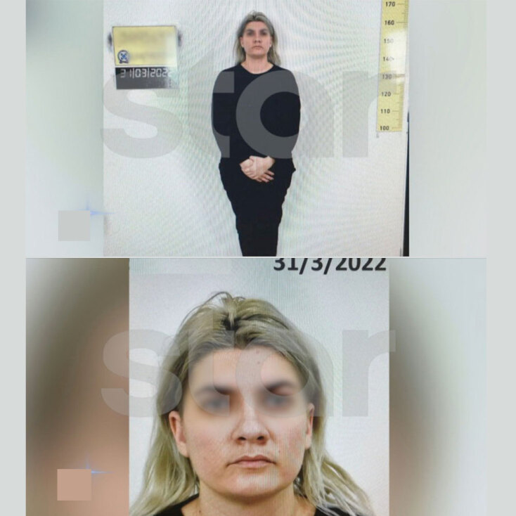 Η Ρούλα Πισπιρίγκου λίγες ώρες μετά την σύλληψη της