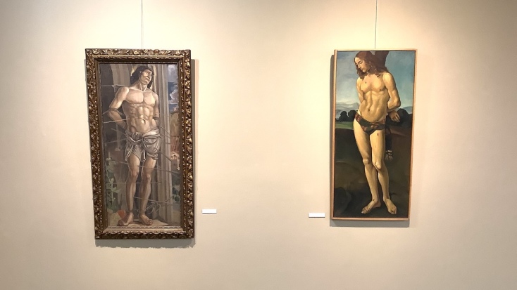 Αντίγραφο του έργου «Άγιος Σεβαστιανός» του Giovanni Antonio Boltraffio