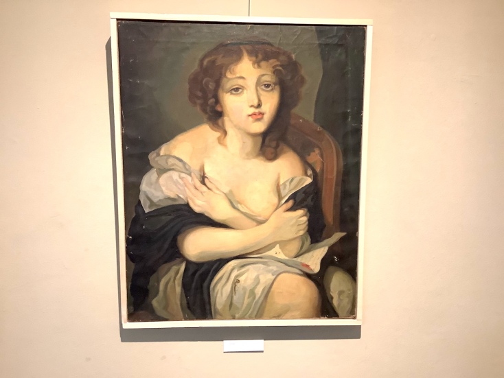 Αντίγραφο του έργου «Το γράμμα» του Jean-Baptiste Greuze