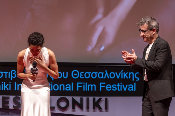 Η Ίντια Μουρ στην έναρξη του Φεστιβάλ Κινηματογράφου Θεσσαλονίκης