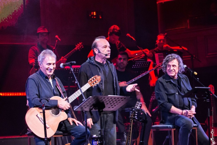 Γιώργος Νταλάρας και Βασίλης Παπακωνσταντίνου στο Θέατρο Άλσος