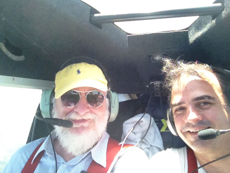 Ο Διονύσης Σαββόπουλος με τον Γιώτη Κιουρτσόγλου