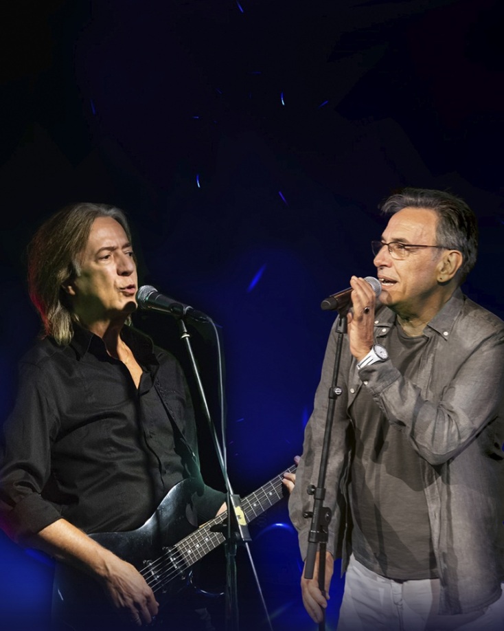 Κώστας Τουρνάς και Διονύσης Τσακνής στο Άλσος ΔΕΗ