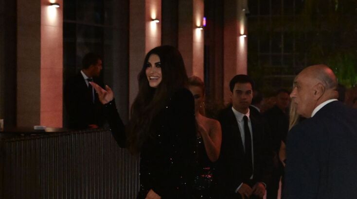 Η πρώτη εμφάνιση της Κίμπερλι Γκίλφοϊλ στην Αθήνα - Η δεξίωση προς τιμήν των Αμερικανών πεζοναυτών