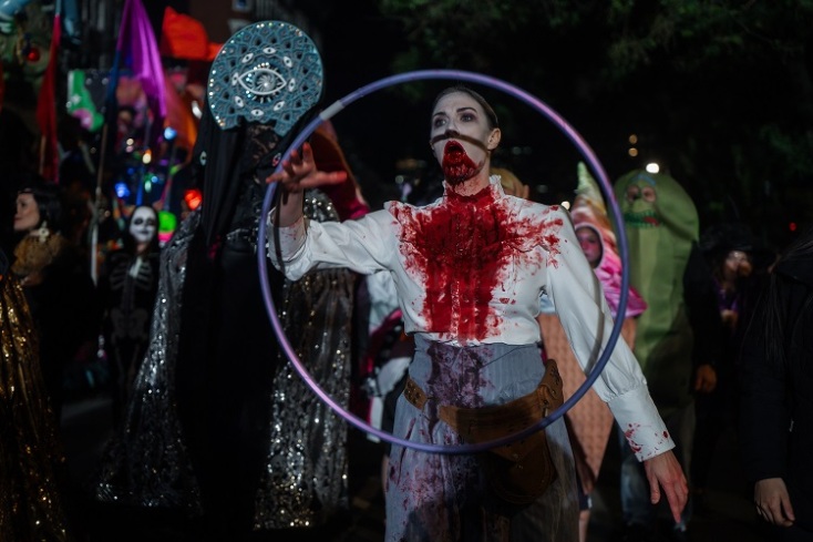 παρελαση Χάλογουιν