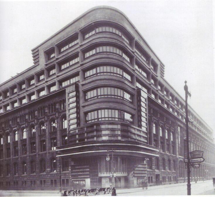 O εκδοτικός οίκος Rudolf Mosse, σχεδιασμένος από τον Erich Mendelsohn