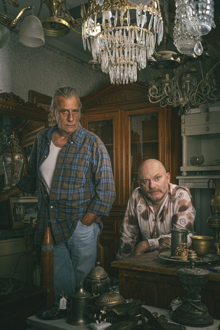 Γιώργος Νινιός, Αντώνης Κρόμπας στον Αμερικάνικο Βούβαλο σε σκηνοθεσία Γιάννη Μπέζου