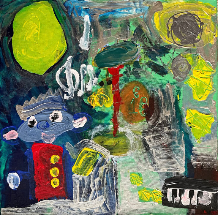 Sianti Gallery: Αρκεί να το πιστέψεις | Baby Einstein 40*40cm Sianti Gallery: Αρκεί να το πιστέψεις | Baby Einstein 40*40cm