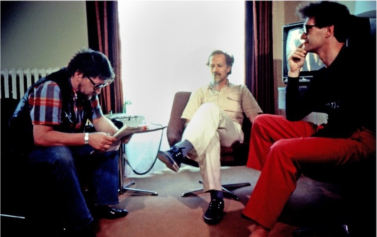 Ράινερ Βέρνερ Φασμπίντερ, Βέρνερ Χέρτσοκ και Βιμ Βέντερς στα γυρίσματα του Room 666