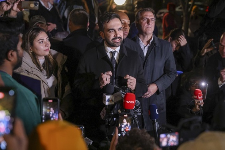 Ο εκλεγμένος δήμαρχος της Νέας Υόρκης, Ζοράν Μαμντάνι