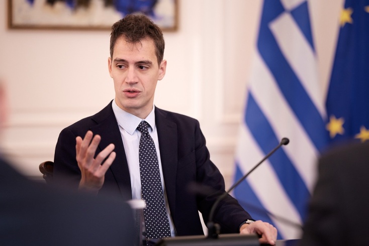 Συνάντηση του πρωθυπουργού Κυριάκου Μητσοτάκη με τον διευθύνοντα σύμβουλο της Mistral AI	