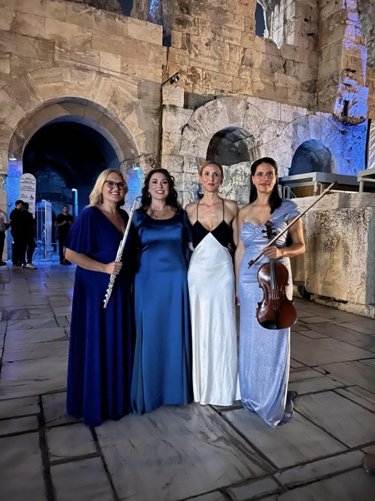 Το Dryades Quartet στο Ηρώδειο