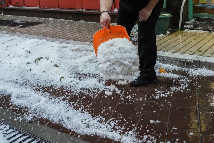 Η κακοκαιρία Adel χτύπησε τη Λέσβο