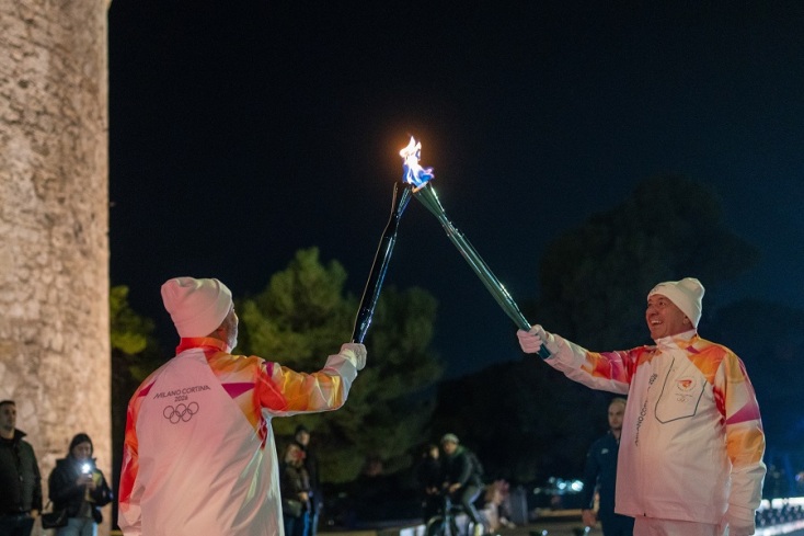 Η Θεσσαλονίκη υποδέχτηκε την Ολυμπιακή Φλόγα