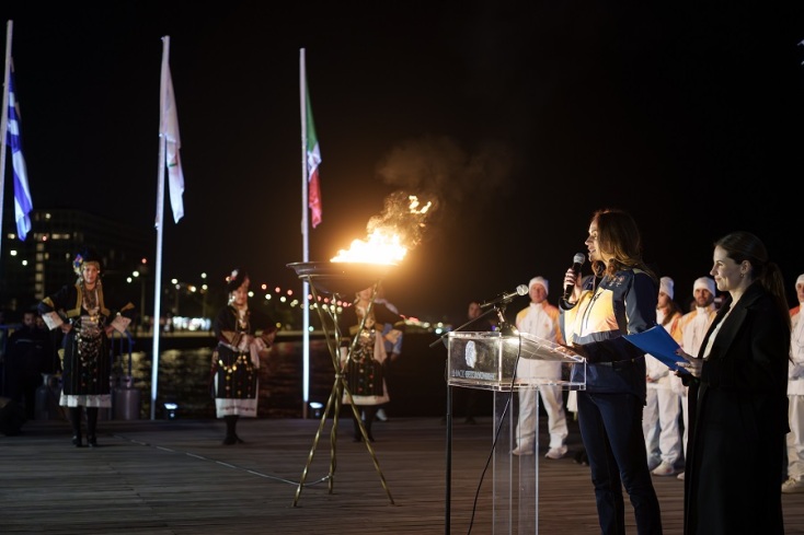 Η Θεσσαλονίκη υποδέχτηκε την Ολυμπιακή Φλόγα