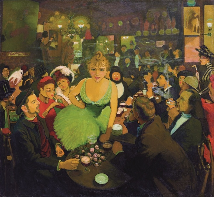 Louis Anquetin (1861-1932),  «Εσωτερικό στου Bruant: ΤοMirliton», 1886-1887