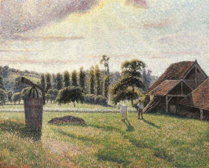 Camille Pissarro, Πλινθοποιείο Delafolie στο Ερανύ, 