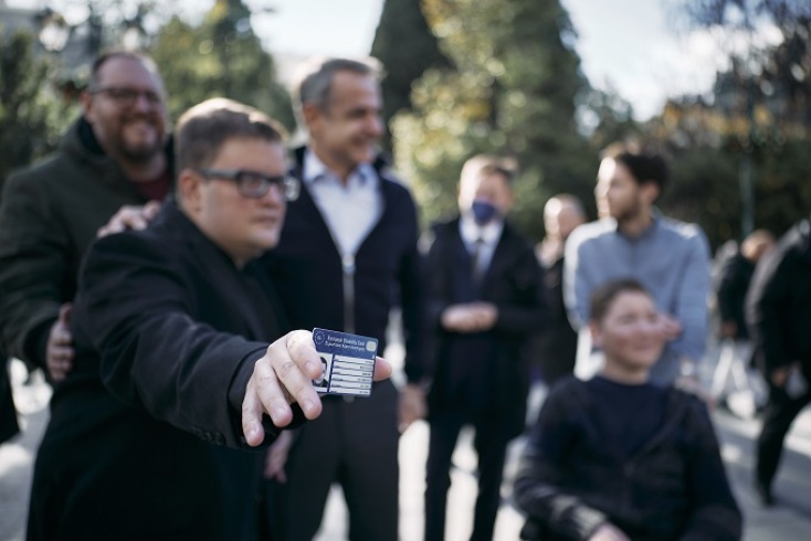 Κυρ. Μητσοτάκης στο Μετρό: «Η ευρωπαϊκή κάρτα αναπηρίας είναι στοιχειώδης κίνηση αξιοπρέπειας»