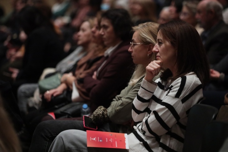 Στιγμές από το 2ο Forum της ATHENS VOICE που πραγματοποείται στο Μέγαρο Μουσικής