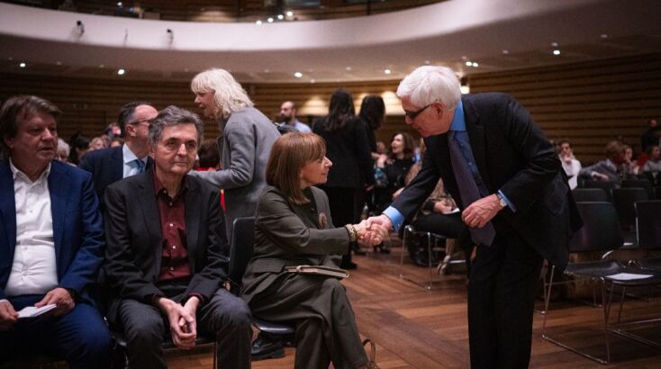 Στιγμές από το 2ο Forum της ATHENS VOICE που πραγματοποείται στο Μέγαρο Μουσικής