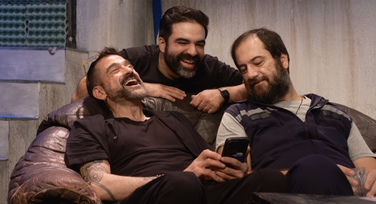 Μάνος Καζαμίας, Γιωργής Τσουρής και Ιωσήφ Ιωσηφίδης στο Τζόνι Μπλε