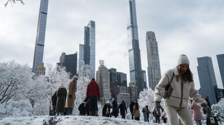 Το Central Park χιονισμένο και μαγευτικό