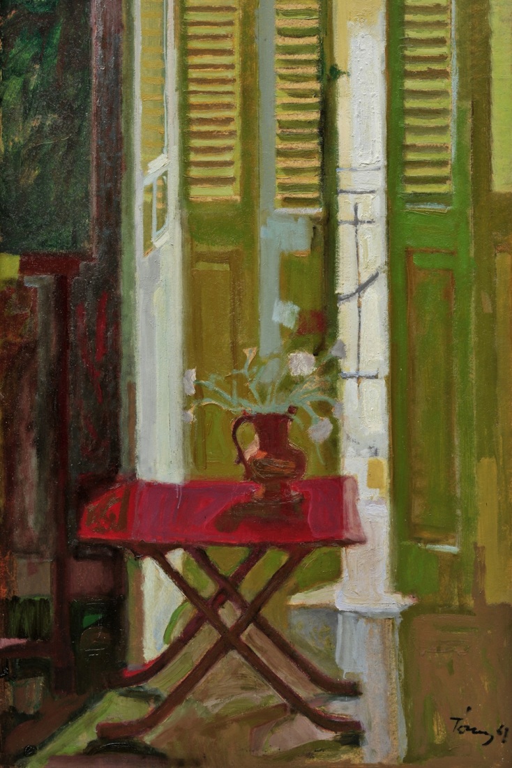 Τέτσης Παναγιώτης, Μπαλκονόπορτα, 1961 