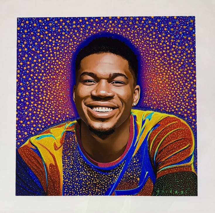 Φίλιππος Τσιάρας, Πορτραίτο του Γιάννη Αντετοκούνμπο