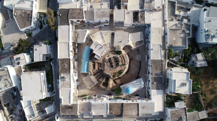 Από το πρόγραμμα: Μελέτη Αρχιτεκτονικής Τεκμηρίωσης/ Αποτύπωσης Κάστρου Αντιπάρου Στο νησί Αντίπαρος