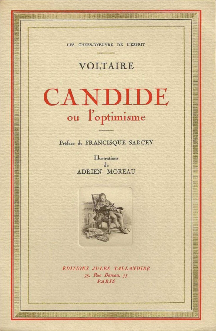 Καντίντ ή η αισιοδοξία | Μυθιστόρημα του Βολταίρου