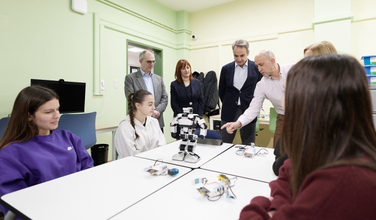 Επίσκεψη Μητσοτάκη στο Κέντρο Καινοτομίας Ηπείρου