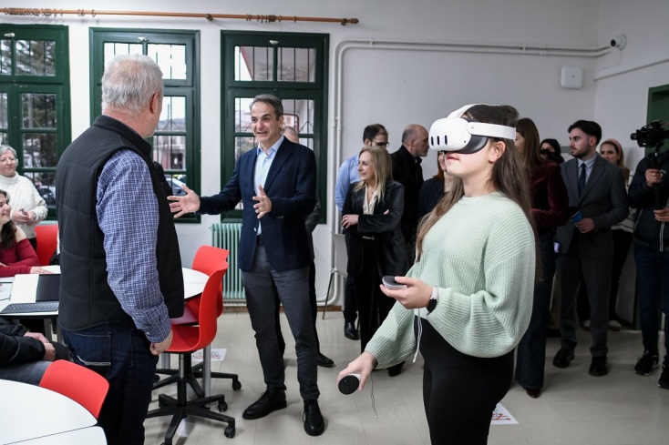 Επίσκεψη Μητσοτάκη στο Κέντρο Καινοτομίας Ηπείρου: