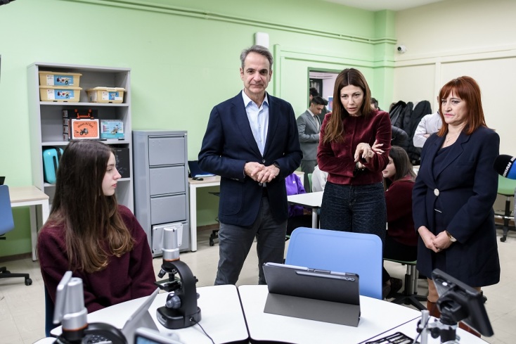 Επίσκεψη Μητσοτάκη στο Κέντρο Καινοτομίας Ηπείρου