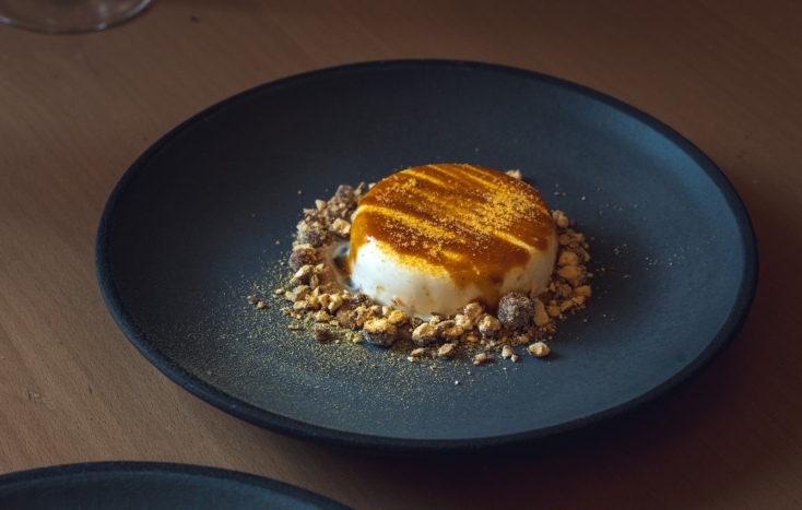 Πανακότα με στραγάλια