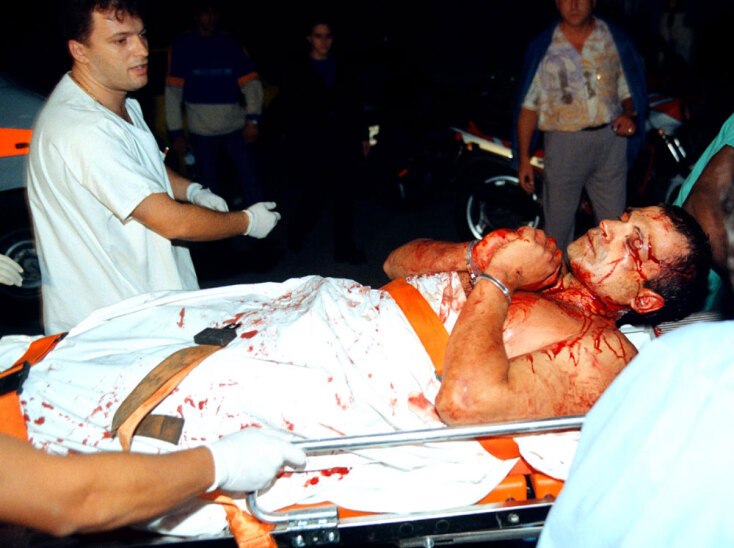 Μετά την έκρηξη ο Σορίν Ματέι μεταφέρεται στον Γενικό Κρατικό Νοσοκομείο Νίκαιας