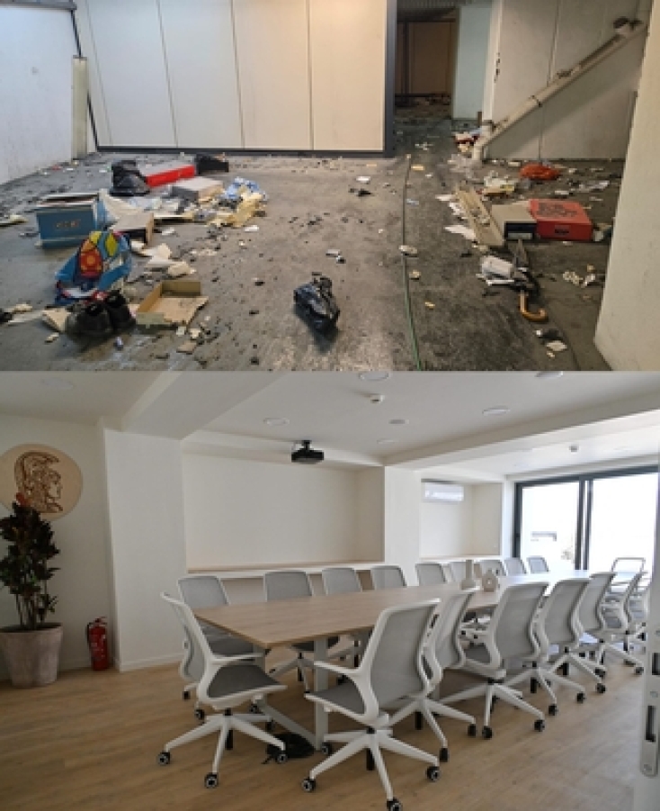 Ακαδημαϊκός χώρος του ΕΚΠΑ το παλιό κτίριο της Δημοτικής Αστυνομίας στην Αγ. Κωνσταντίνου