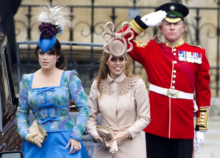 Οι πριγκίπισσες Ευγενία και Βεατρίκη