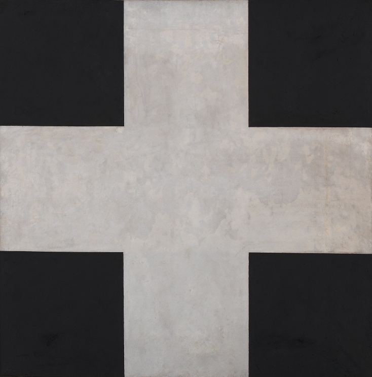 Ιλιά Τσάσνικ, Σουπρεματιστικός σταυρός, 1923, Λάδι σε καμβά