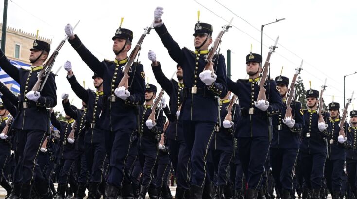 Εικόνες από την παρέλαση της 25ης Μαρτίου 