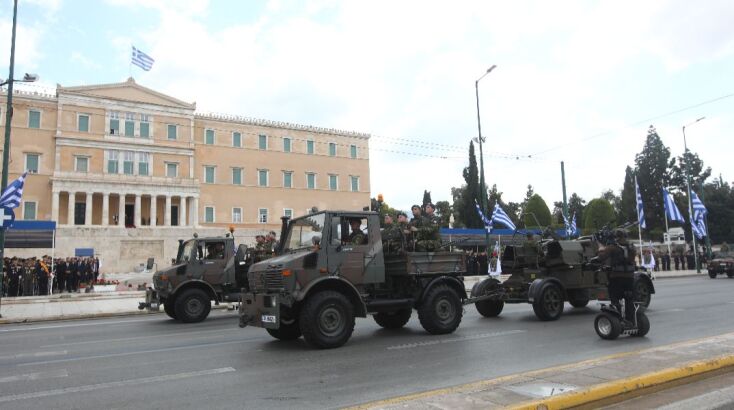 Εικόνες από την παρέλαση της 25ης Μαρτίου 