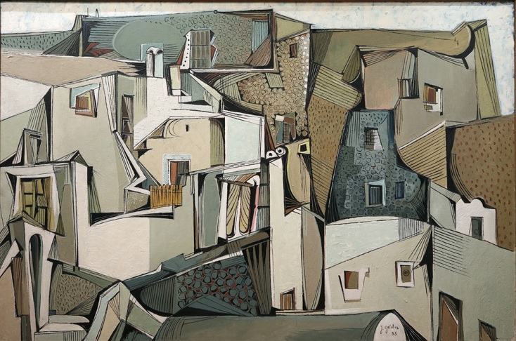 Γιάννης Γαΐτης, Φηρά Σαντορίνης, 1953