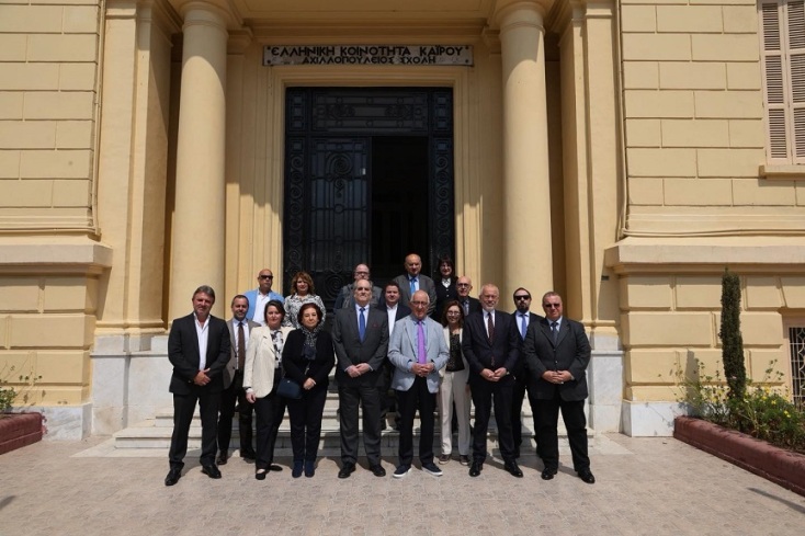 Κακλαμάνης στην καρδιά του Ελληνισμού στο Κάιρο: Εσείς κρατάτε αναμμένη τη φλόγα της Ελλάδας στην Αίγυπτο