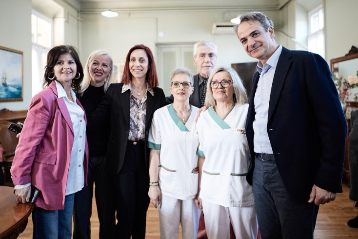 Μητσοτάκης: Στόχος μας να επισκευάσουμε όλα τα κτήρια του Γηροκομείου Αθηνών για τη φιλοξενία 500 ατόμων