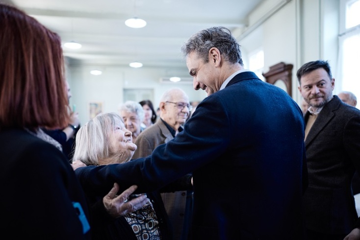 Μητσοτάκης: Στόχος μας να επισκευάσουμε όλα τα κτήρια του Γηροκομείου Αθηνών για τη φιλοξενία 500 ατόμων