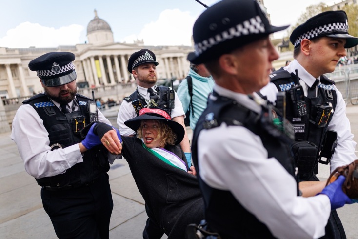 Τουλάχιστον 212 συλλήψεις σε διαδήλωση υπέρ της Palestine Action στο Λονδίνο	