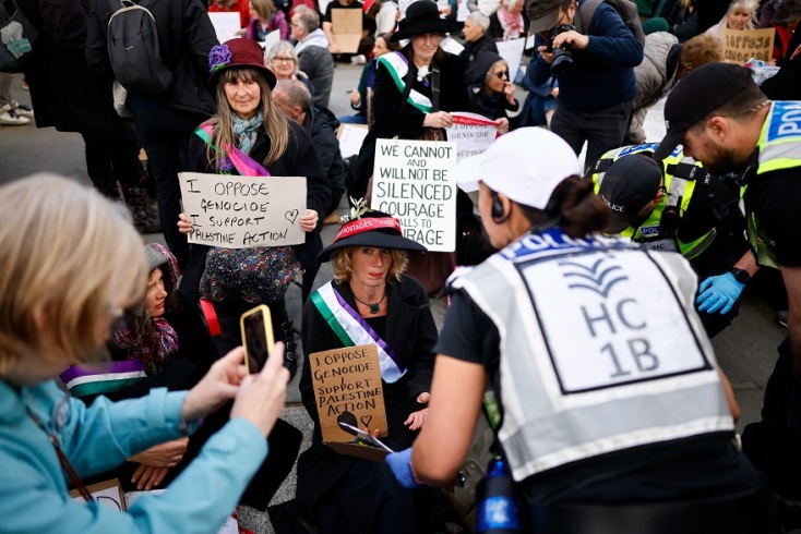 Τουλάχιστον 212 συλλήψεις σε διαδήλωση υπέρ της Palestine Action στο Λονδίνο	