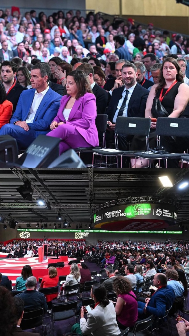 Ο Νίκος Ανδρουλάκης στη Βαρκελώνη - Η selfie με τον Πέδρο Σάντσεθ